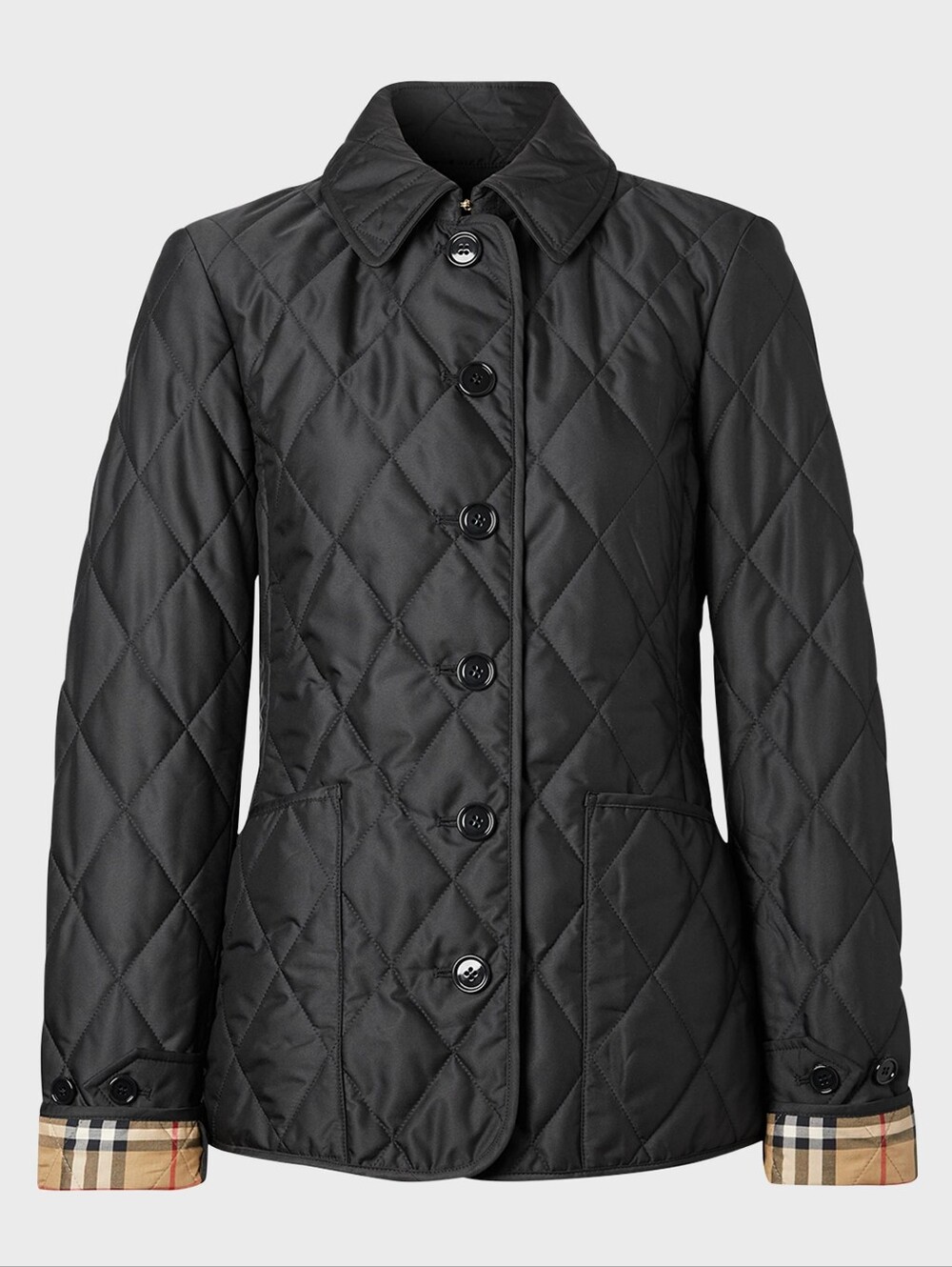 Burberry Quilted Diamond Barn Jacket, XS